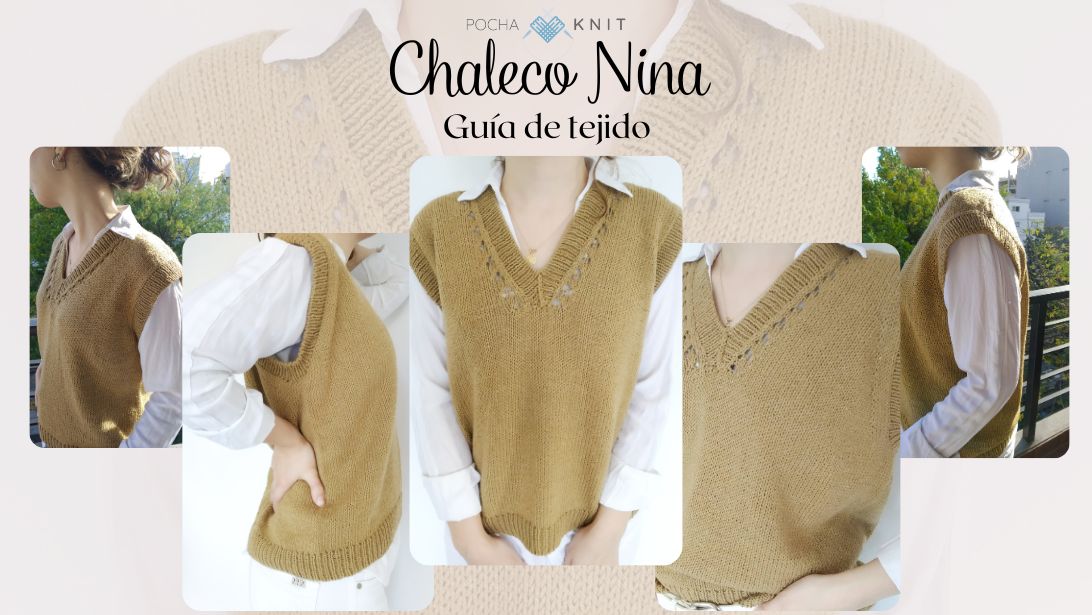 Chaleco Nina – guía de tejido